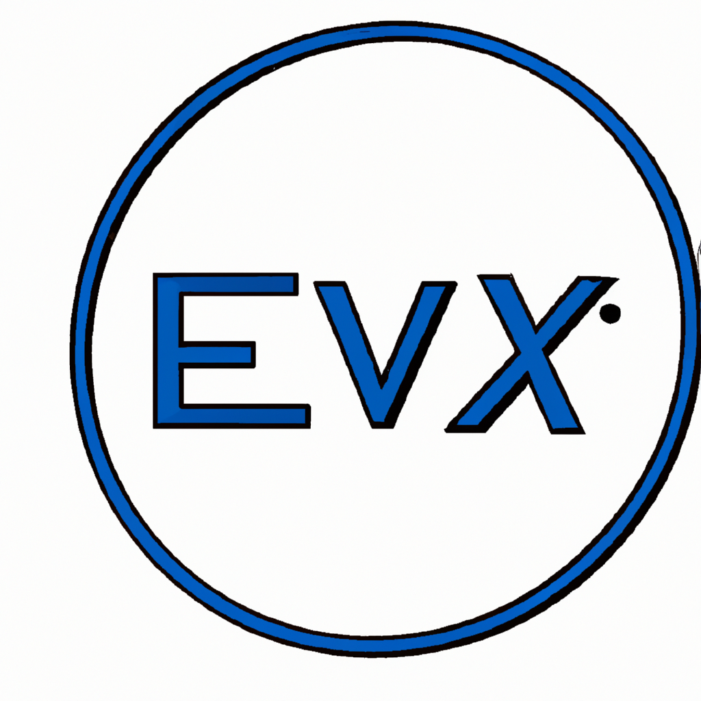 Exovent minimalist monogram logo